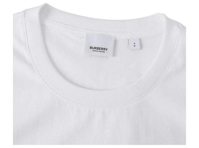 Burberry Baumwoll-T-Shirt mit Monogramm-Motiv - Ansicht 4