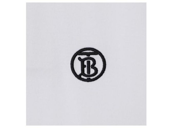 Burberry Baumwoll-T-Shirt mit Monogramm-Motiv - Ansicht 7