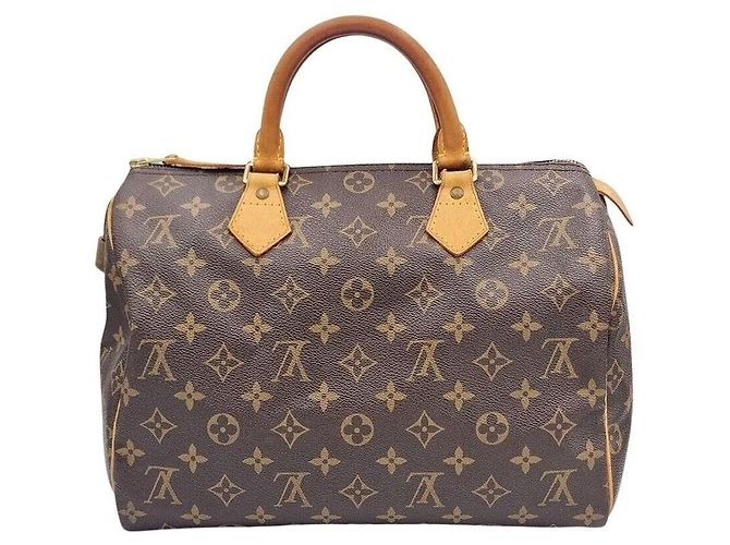 Sac à main Louis Vuitton Monogram Speedy 30 - vue 2