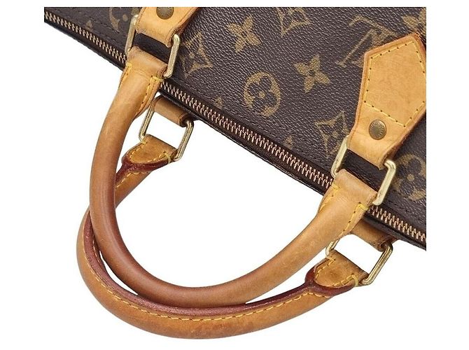 Sac à main Louis Vuitton Monogram Speedy 30 - vue 3