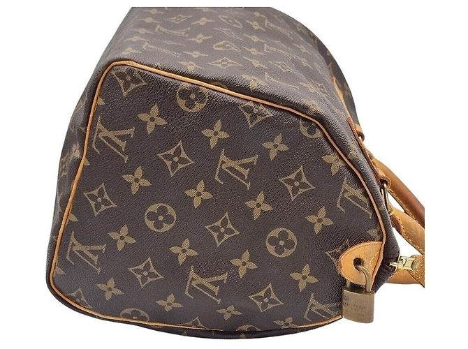Sac à main Louis Vuitton Monogram Speedy 30 - vue 5