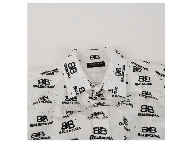 Balenciaga Camicia WHITE - vista 2
