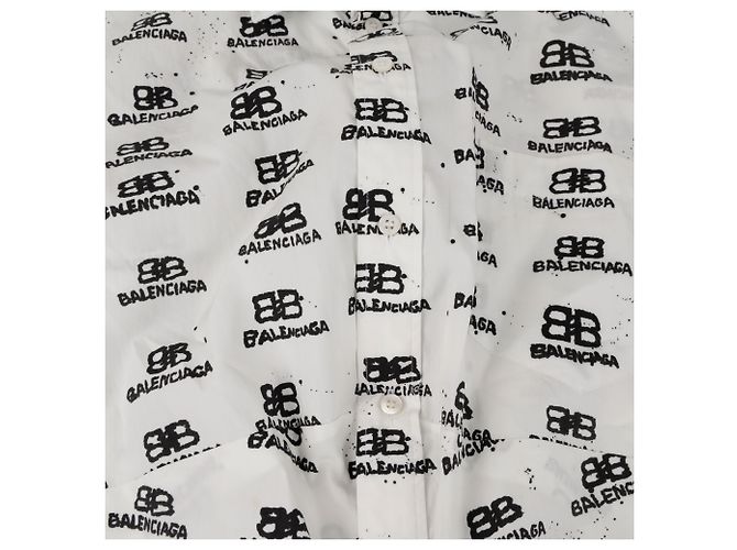 Balenciaga Camicia WHITE - vista 3