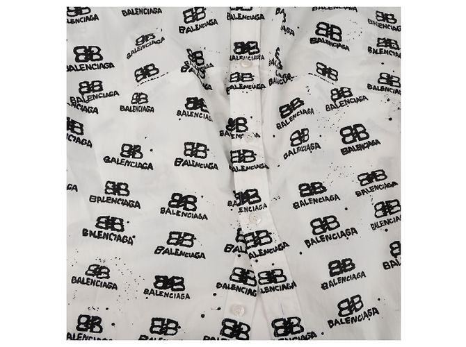 Balenciaga Camicia WHITE - vista 4