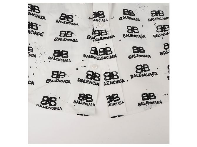 Balenciaga Camicia WHITE - vista 5