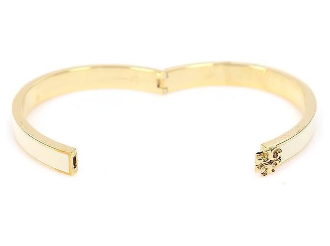 Tory Burch Bracciale da donna KIRA in smalto dorato - vista 5