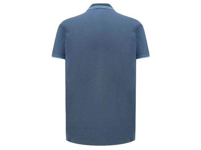 Etro Kurzarm-Poloshirt mit Streifen und gesticktem Pegaso-Logo - Ansicht 3
