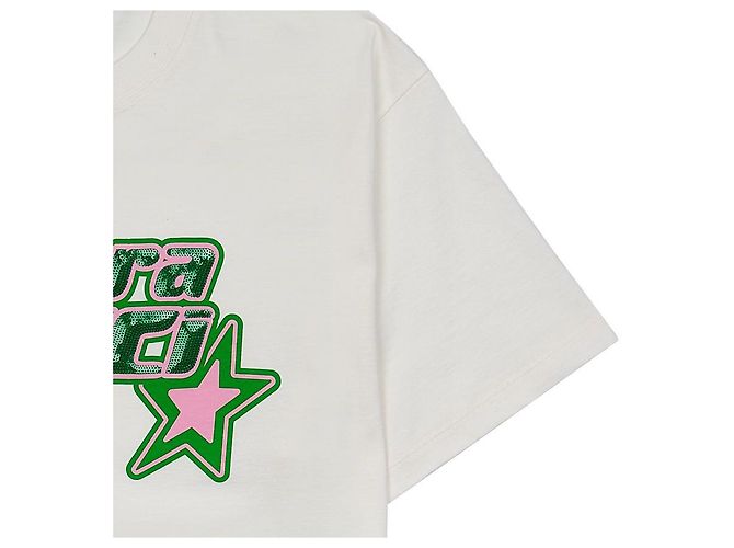 Gucci Extra Cotton Jersey T-Shirt mit kurzen Ärmeln - Ansicht 6