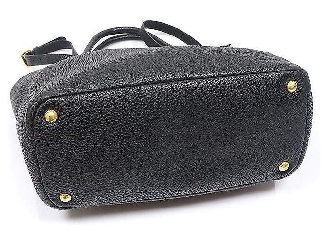 Prada Black Vitello Daino Side Pocket - Ansicht 4