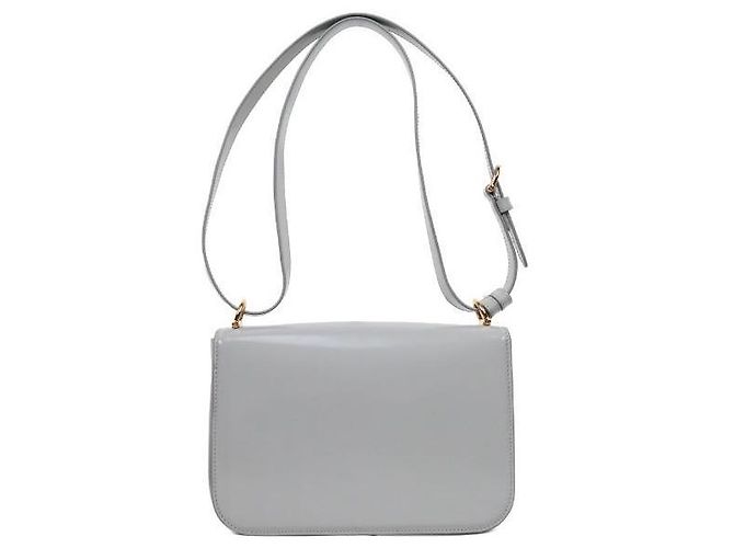 Gucci Borsa a tracolla Siena piccola in pelle grigia - vista 3