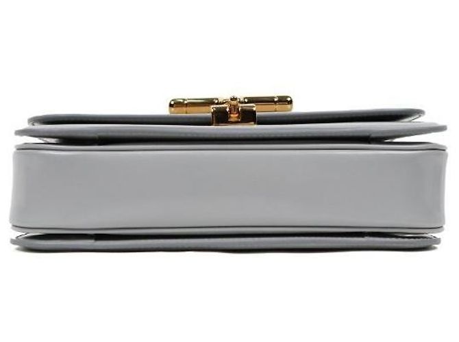 Gucci Borsa a tracolla Siena piccola in pelle grigia - vista 4