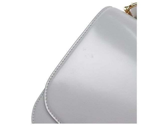Gucci Borsa a tracolla Siena piccola in pelle grigia - vista 9