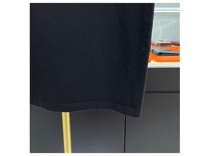 Moncler Crewneck T-Shirt mit besticktem Logo Schwarz - Ansicht 7