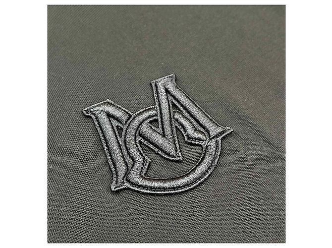 Moncler Crewneck T-Shirt mit besticktem Logo Schwarz - Ansicht 8