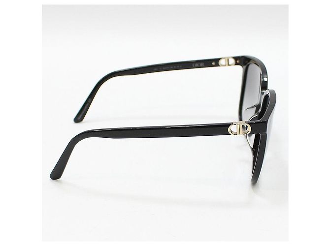 Dior Gafas de sol Montaigne Mini CD Logo montura negra - vista 4