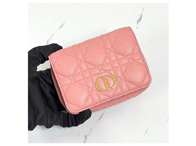 Dior Carteira Caro Cannage para mulher - vista 7