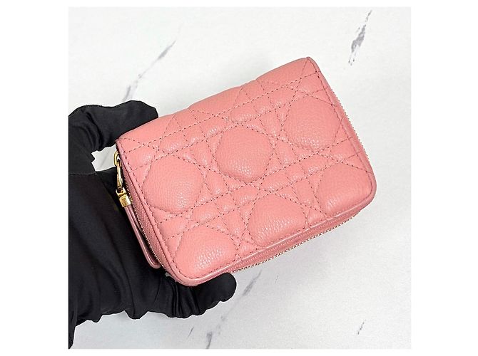Dior Carteira Caro Cannage para mulher - vista 8