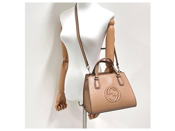 Gucci Borsa Tote Soho con manici e tracolla - vista 2