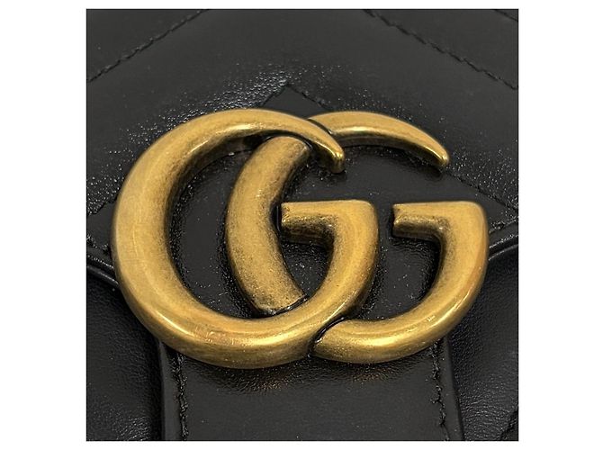 Gucci Mini Borsa Tote con Manico Borsa a Tracolla Nera - vista 9