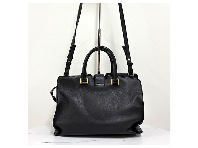Autre Marque Borsa a spalla piccola Monogram Canvas Nera - vista 3