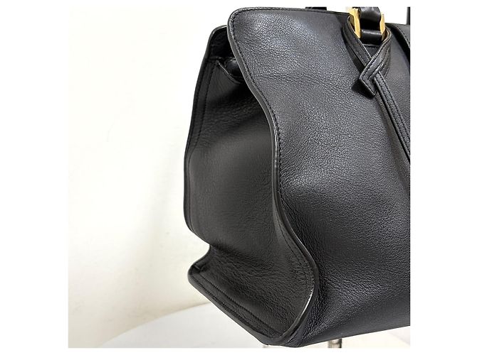 Autre Marque Borsa a spalla piccola Monogram Canvas Nera - vista 6