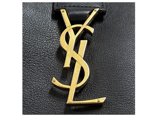 Autre Marque Borsa a spalla piccola Monogram Canvas Nera - vista 7