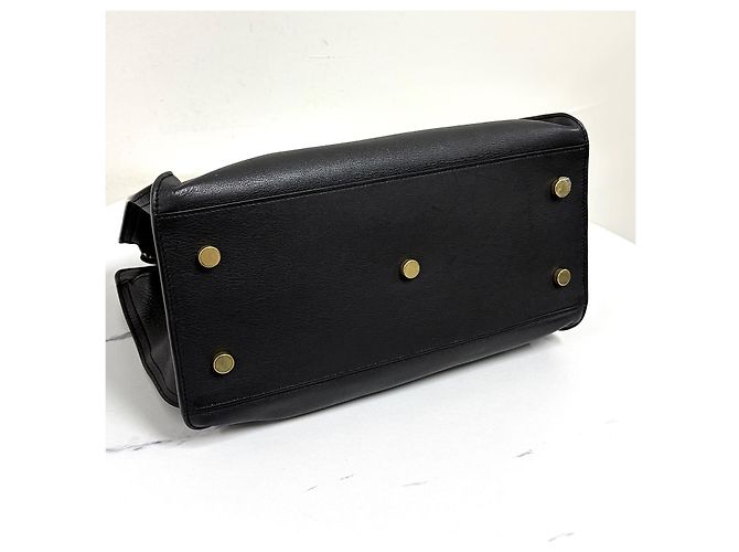 Autre Marque Borsa a spalla piccola Monogram Canvas Nera - vista 8