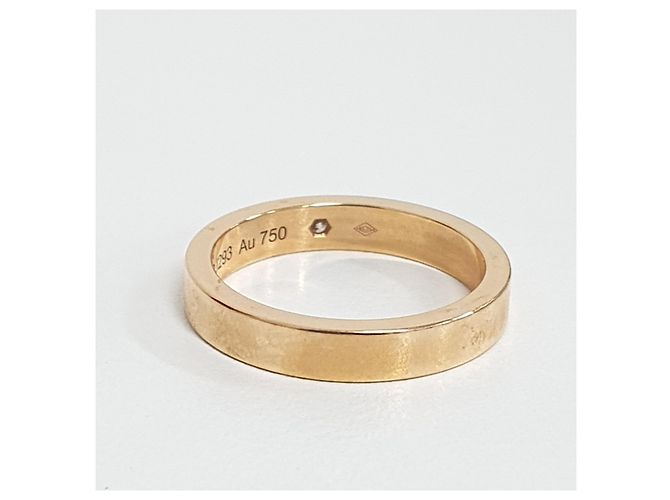 Cartier 1P Diamant Ehering Gold - Ansicht 3