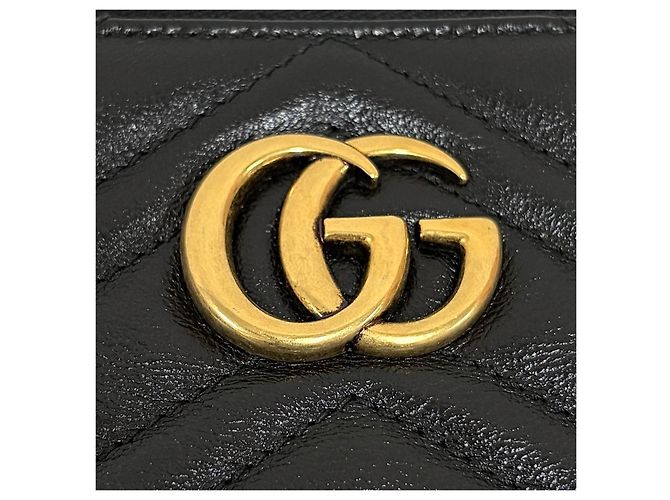 Gucci Clutch GG Marmont Matelassé Black - vista 7