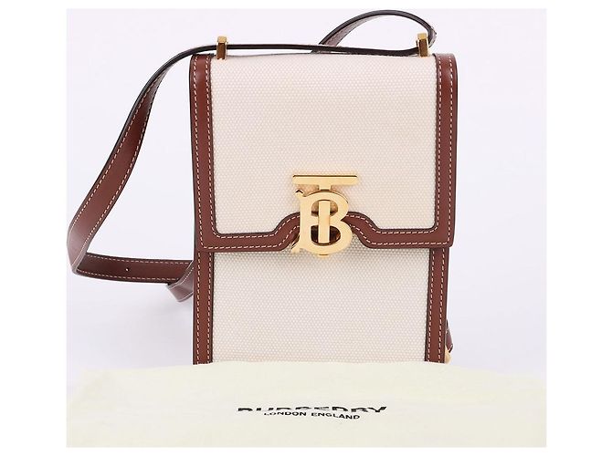 Burberry Borsa a tracolla Robin in tela - vista 12