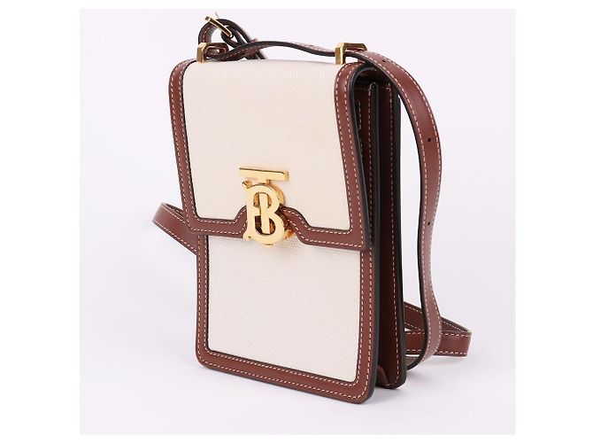 Burberry Borsa a tracolla Robin in tela - vista 3
