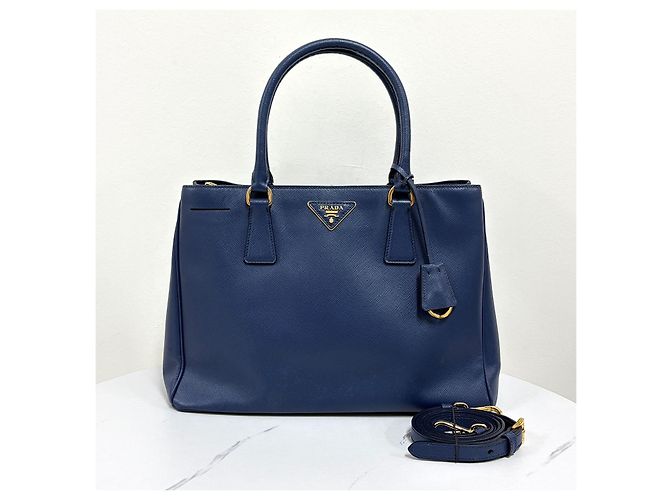 Prada Borsa Tote Saffiano Lux Borsa a Tracolla - vista 9