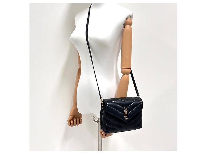 Autre Marque Borsa a tracolla Monogram Loulou Toy Shoulder Bag Black - vista 2