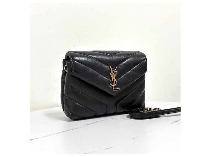 Autre Marque Borsa a tracolla Monogram Loulou Toy Shoulder Bag Black - vista 5