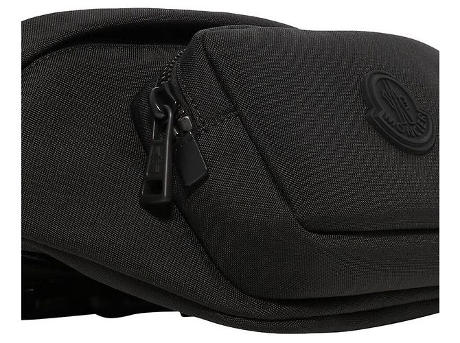 Moncler Borsello a tracolla idrorepellente Nero - vista 4