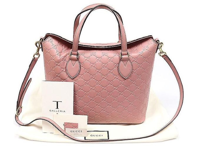 Gucci Pink GG Shima Leather - view 2