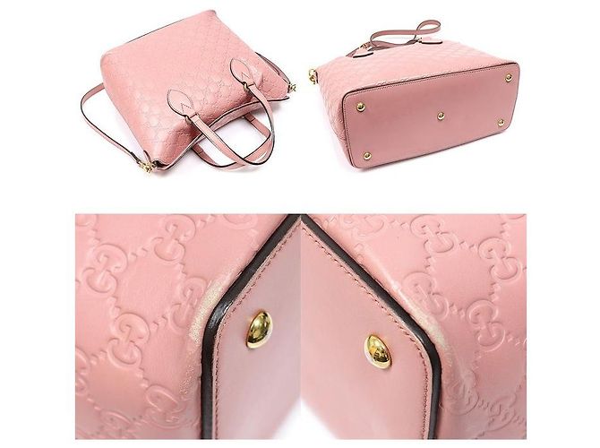 Gucci Pink GG Shima Leather - view 5
