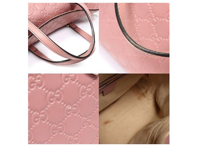 Gucci Pink GG Shima Leather - view 6