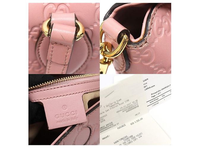 Gucci Pink GG Shima Leather - view 7