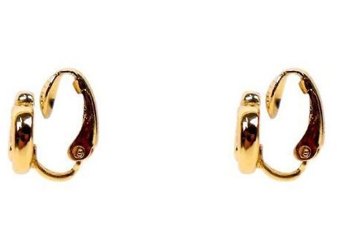 Dior Gold Earrings - view 2