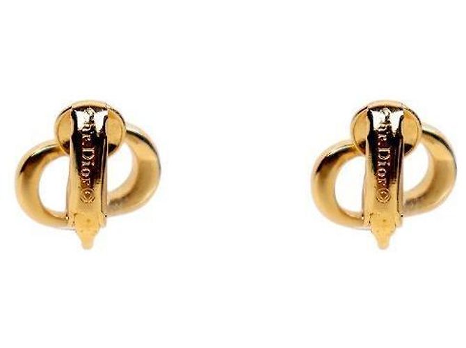 Dior Gold Earrings - view 3