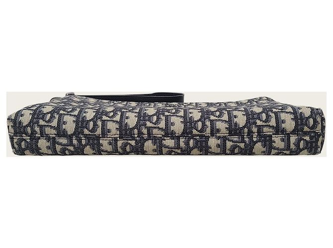 Dior Clutch Oblique Jacquard con tracolla per iPad - vista 6