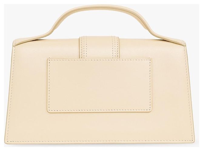 Jacquemus Borsa Le Grand Bambino Beige - vista 3