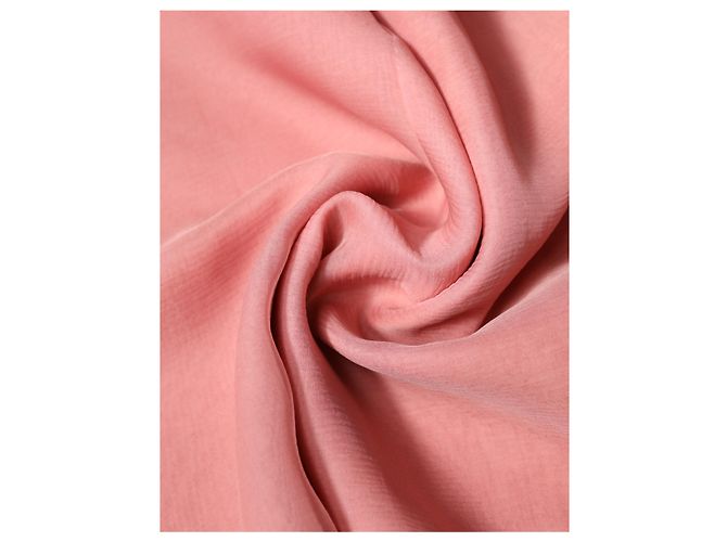 Dolce & Gabbana Sciarpa Stola Wrap Rettangolare in Seta Rosa da Donna - vista 4
