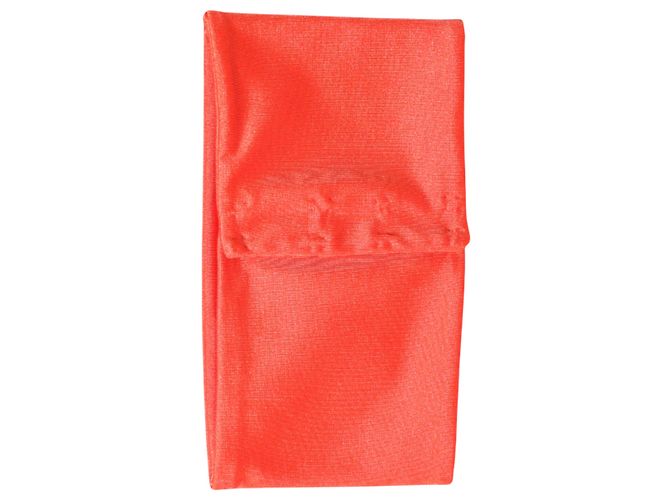 Dolce & Gabbana Cachecol tour de pescoço extensível em nylon laranja para mulher - vista 4
