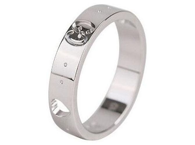 Gucci Heart Icon Ring Weißgold Größe - Ansicht 7