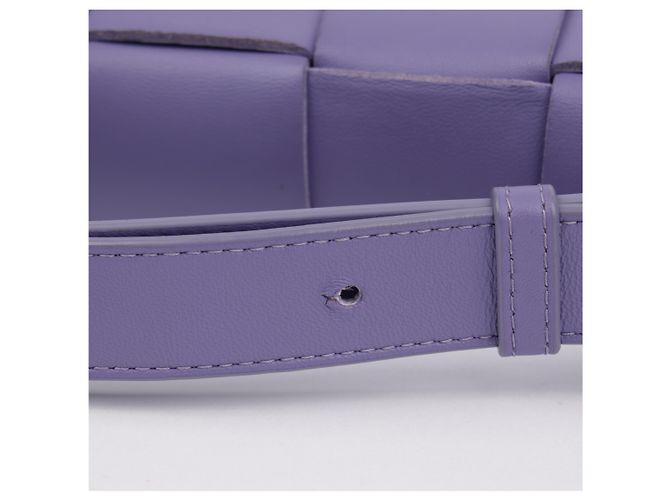 Bottega Veneta Borsa a tracolla Intrecciato Viola - vista 10
