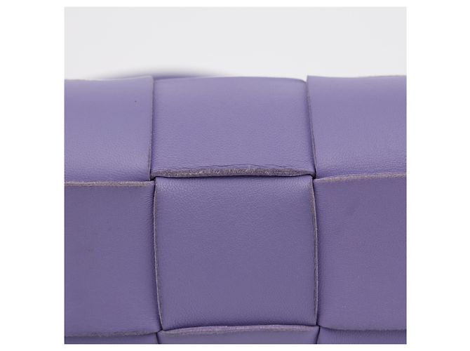 Bottega Veneta Borsa a tracolla Intrecciato Viola - vista 4