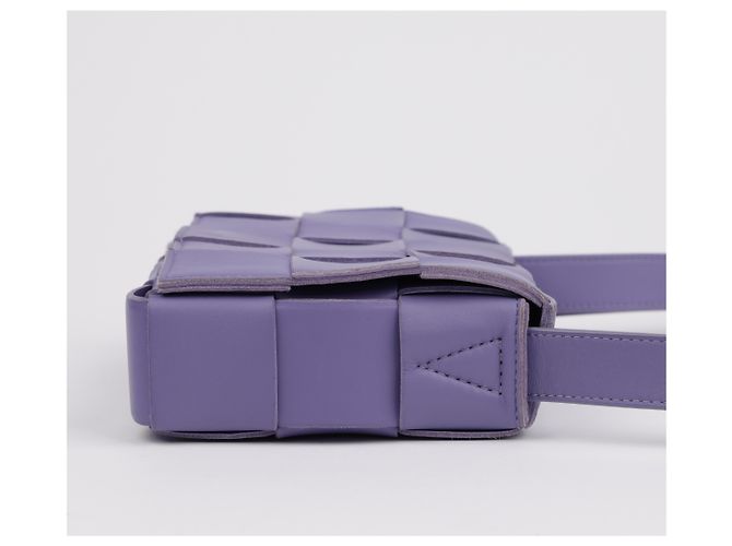 Bottega Veneta Borsa a tracolla Intrecciato Viola - vista 7