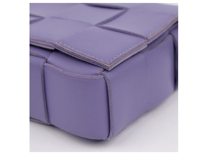 Bottega Veneta Borsa a tracolla Intrecciato Viola - vista 8